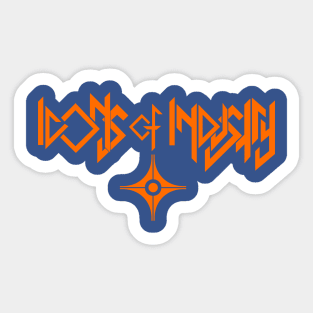 Band Banner (Orange) Sticker